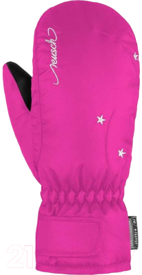 Варежки лыжные Reusch Alice R-Tex Xt Junior / 6161584-3350 (р-р 5, Mitten Pink Glo Inch)