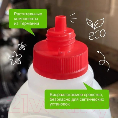 Чистящее средство для кухонной плиты Synergetic Биоразлагаемое средство для удаления жира и нагара (750мл)