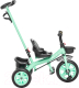 Миниатюра изображения товара Трехколесный велосипед с ручкой NINO Comfort Plus (зеленый)