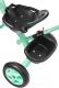 Миниатюра изображения товара Трехколесный велосипед с ручкой NINO Comfort Plus (зеленый)
