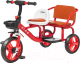 Трехколесный велосипед NINO Twix (красный) - 