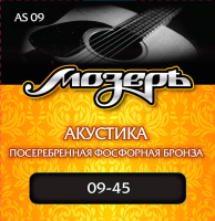 Струны для акустической гитары Мозеръ AS09 - 