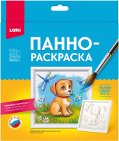 

Набор для творчества Lori, Панно-раскраска Щенок / Ирп-028