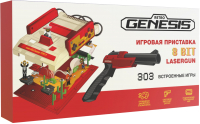 Игровая приставка Retro Genesis 8 Bit Lasergun + 303 игры + пистолет / ConSkDn115 - 