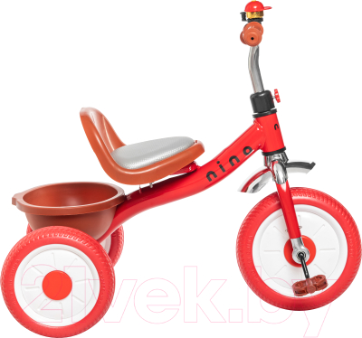 Трехколесный велосипед NINO Funny (красный)