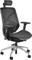 Кресло офисное Unique Hero / ZM-6661-W-NWH-4 (черный) - 