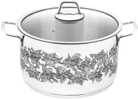 

Кастрюля Elan Gallery, Гармония вкуса Ирисы черные / 120870