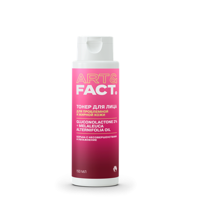 

Тонер для лица, Anti-Acne Toner Gluconolactone+Tea Tree Oil