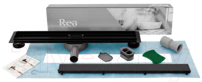 Трап для душа REA Neo & Pure-500 N Black Pro 50 / G0999