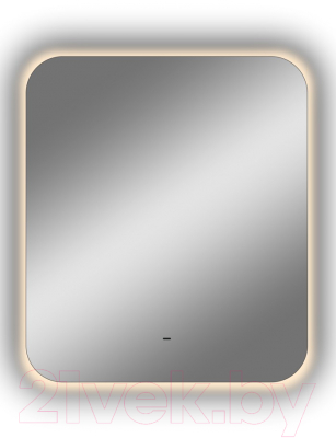 Зеркало Континент Burzhe Led 80x70 (бесконтактный сенсор, теплая подсветка, реверсивное крепление)