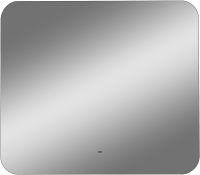 Зеркало Континент Burzhe Led 80x70 (с бесконтактным сенсором, холодная подсветка) - 