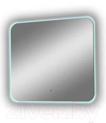 Зеркало Континент Burzhe Led 80x70 (с бесконтактным сенсором, холодная подсветка)