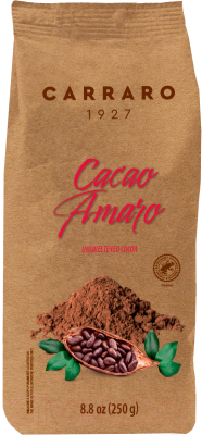 Какао-порошок Carraro Cacao Amaro / 150213 (250г)