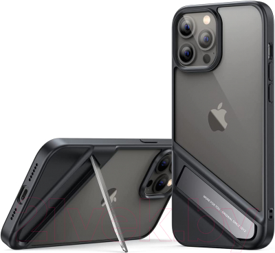 Чехол-накладка Ugreen Kickstand Phone Case for iPhone 13 Pro Max LP492 / 90154 (черный)