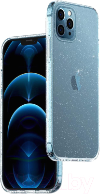 Чехол-накладка Ugreen Crystal Glass Protective Case for iPhone 12 ProMax LP478 / 30454
