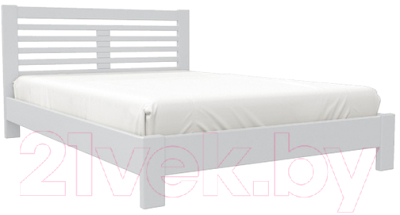 Каркас кровати Bravo Мебель Линда 140x200 (белый античный)