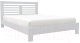 Каркас кровати Bravo Мебель Линда 160x200 (белый античный) - 