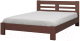 Каркас кровати Bravo Мебель Тора 160x200 (орех) - 