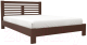 Каркас кровати Bravo Мебель Линда 160x200 (орех) - 