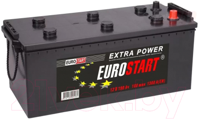 Автомобильный аккумулятор Eurostart Extra Power L+ (190 А/ч)