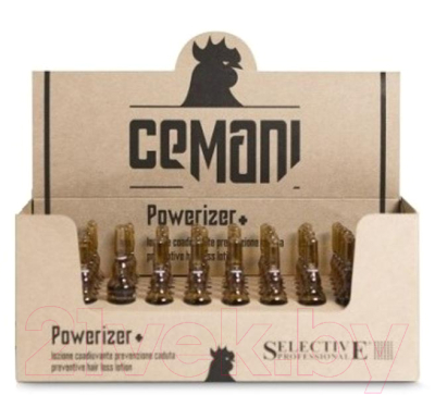 Лосьон для волос Selective Professional Против выпадения Powerizer Lotion For Man Cemani / 78313 (60x8мл)