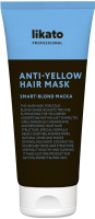 Тонирующая маска для волос Likato Professional Для светлых и осветленных волос Smart-Blond (250мл) - 