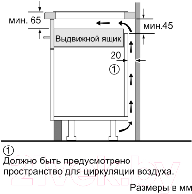 Индукционная варочная панель Bosch PIE611FC5Z