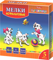 

Набор мела канцелярского Hatber, Далматинцы / KMn_05531