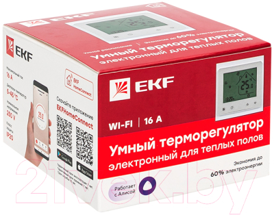 Терморегулятор для теплого пола EKF PROxima ett-4