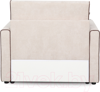 Кресло-кровать Мебельград Скаут Стандарт (торонто светло-бежевый/торонто коричневый)