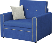 Кресло-кровать Мебельград Скаут Стандарт (торонто голубой/торонто светло-бежевый) - 