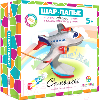 

Набор для творчества Шар-папье, Самолет / B00993