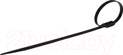 Стяжка для кабеля Rucelf СТГ-8х400 (100 шт,черный)