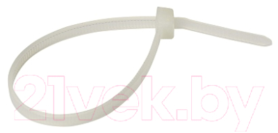 Стяжка для кабеля Chint NCT-4.8x300 (100шт, белый)
