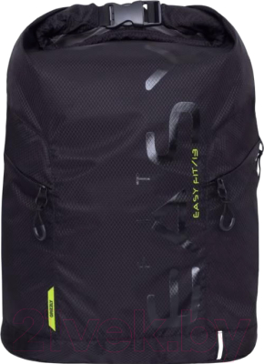 Рюкзак спортивный Grizzly RQ-918-1 (черный/салатовый)