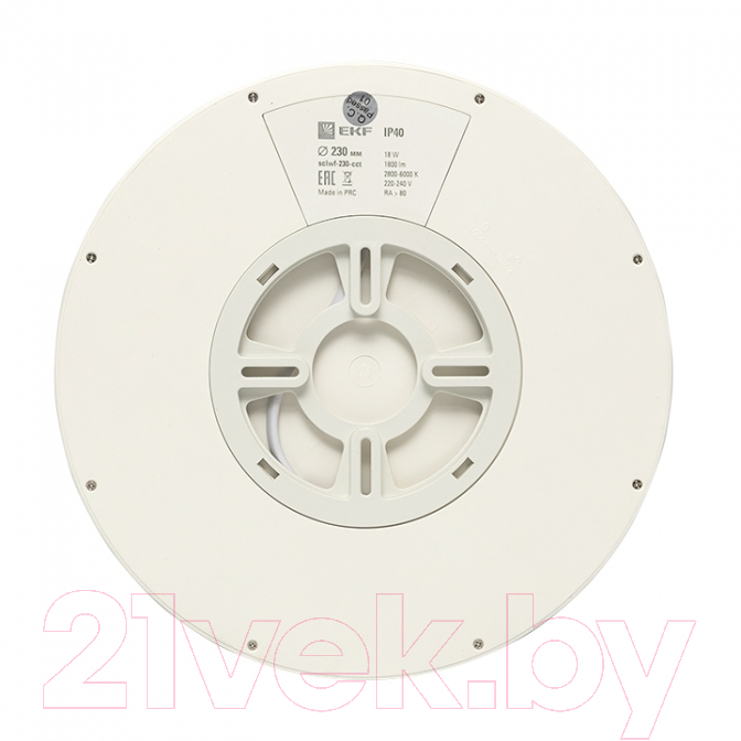 Потолочный светильник EKF Connect умный 600мм 45W / sclwf-600-cct — фото 5
