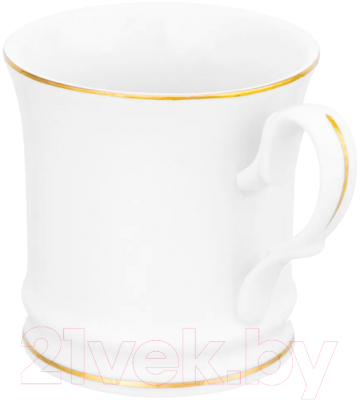 Изображение товара Чашка Elan Gallery Белая с золотом / 420487