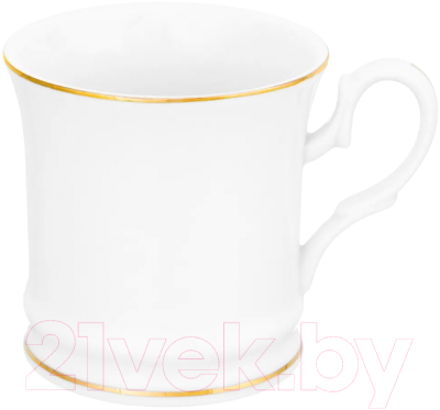 Изображение товара Чашка Elan Gallery Белая с золотом / 420487