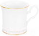 Миниатюра изображения товара Чашка Elan Gallery Белая с золотом / 420487