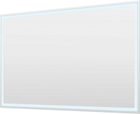 Зеркало Пекам Greta 90x60 / greta-90x60dcl (с подсветкой, сенсором на взмах руки и часами) - 