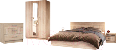 Комплект мебели для спальни Империал Антария 3 (дуб сонома)