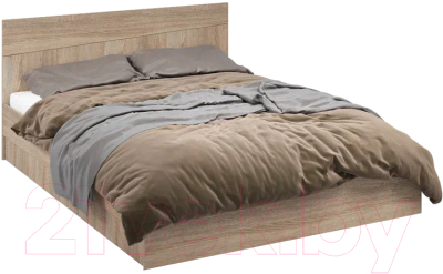 Двуспальная кровать Империал Антария 160 (дуб сонома)
