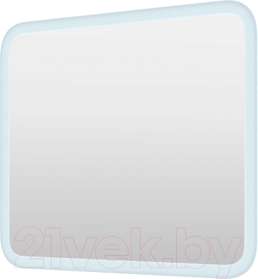 Зеркало Пекам Marta 50x60 / marta-50x60scl (с подсветкой, сенсором на прикосновение и часами)