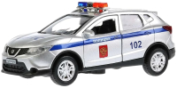 Автомобиль игрушечный Технопарк Nissan Qashqai Полиция / QASHQAI-P-SL - 