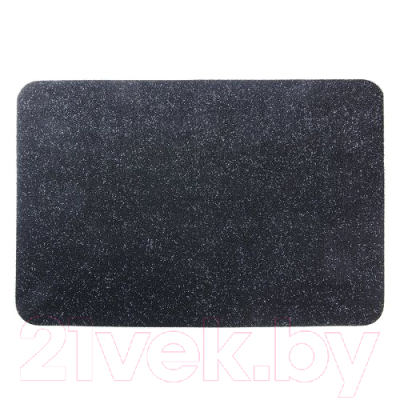 Kovroff Бархат 40x60 / 81101 (черный) Коврик грязезащитный на резиновой ...