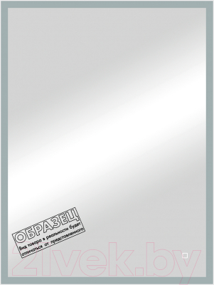 Зеркало Континент Solid White Led 60x80 (реверсивное крепление, подогрев, Bluetooth)