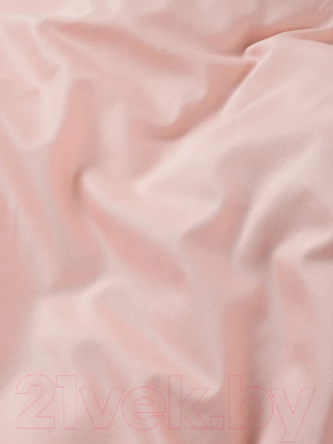 Комплект постельного белья GoodNight Сатин Делюкс Евро 2 / 341725 (розовый)