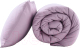 Комплект постельного белья GoodNight Сатин Делюкс Дуэт / 330927 (50x70, пыльная роза) - 