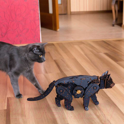 Конструктор EWA Черный кот