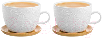 Набор для чая/кофе Elan Gallery Розы / 540348